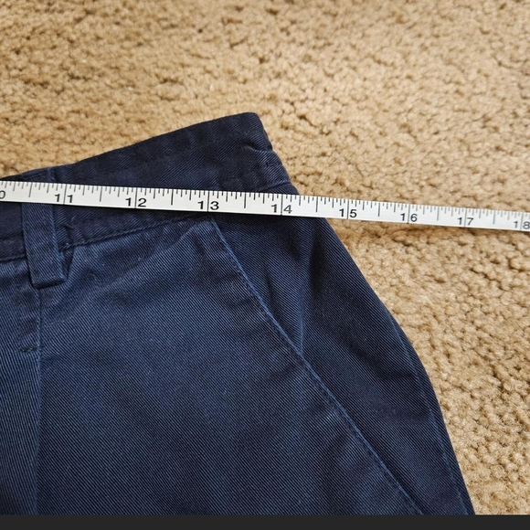 American Eagle Outfitters Women's Navy Shorts | Midi | High Waisted | Size 4 - Picture 6 of 7
